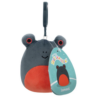 Squishmallows - Jameel The Black Frog - 3.5 Inch - Clip-On