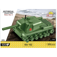 Cobi: World War II - ISU 152 Tank Historical Collection 1/72 Scale Building Block Construction Set (135 Pieces)