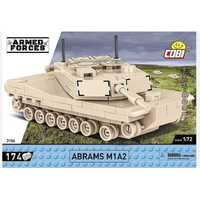 Cobi: Armed Forces - Abrams M1A2 Tank Building Block Construction Set (174 Pieces)