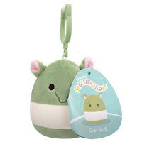 Squishmallows - Gerald The Green Tapir - 3.5" Clip-On Plush