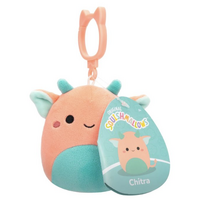 Squishmallows - Chitra The Pink Goblin - 3.5" Clip-On Plush
