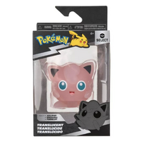 Jazwares Pokemon - Translucent - Jigglypuff - Select Battle Figure