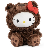 Hello Kitty as Philbin Bear - Sanrio - Medium 25cm Plush
