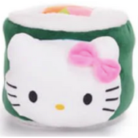 Hello Kitty - Green - Sushi Rolls - Sanrio - Medium 26cm Plush