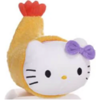 Hello Kitty - Prawn - Sushi Rolls - Sanrio - Medium 26cm Plush