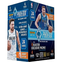 NBA - 2023-24 Phoenix Basketball Trading Card -  Blaster Box - 6 Packs, 4 Blaster Exclusive Prizms