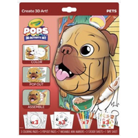 Crayola - Pops - 3D Activity Set - Dog
