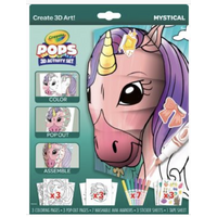 Crayola - Pops - 3D Activity Set - Unicorn