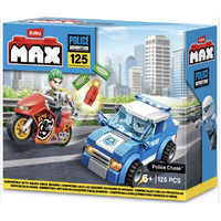 Zuru Max - Build Construction - City Police Chase Playset