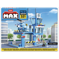 Zuru Max - Build Construction - City Police Station Playset