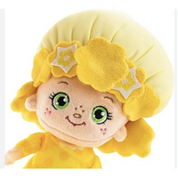 Strawberry Shortcake - 1980 - Lemon Meringue - Cheebee - Scented 8" Plush