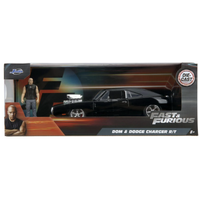 Fast & Furious - Dom with 1970 Dodge Charger R/T - 1/24th Scale Die-Cast Vehicle Replica
