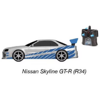 Fast And Furious - Brian's 2002 Nissan Skyline Gt-r (bnr34) - 1:16 - R/C Car