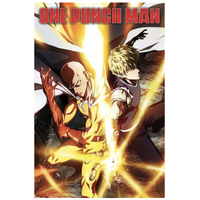 Poster - One Punch Man - Saitama and Genos - No.10