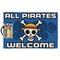 One Piece - All Pirates Welcome - Doormat