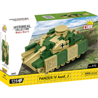 Cobi: World War II - Panzer IV Ausf. J Tank Historical Collection 1/72 Scale Building Block Construction Set (128 Pieces)