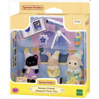 Sylvanian Families - Nursery Friends - Sleepover Party Trio