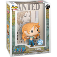 One Piece - Nami Wanted Poster Pop! Cover Vinyl Figure
