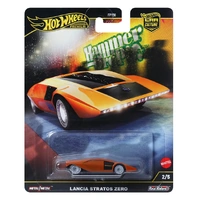 Hot Wheels Premium - Lancia Stratos Zero - Car Culture - Hammer Drop