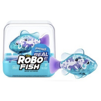 Robo Fish - Blue/Purple - 8cm - Water Activated