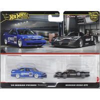 Hot Wheels - Premium 2 Pack - Nissan 94 Primera and R390 GT1