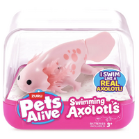 Pets Alive - Pink Swimming Axolotls - Robo