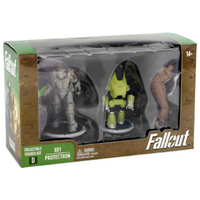Fallout - X01 & Protectron - 3" Collectable Figures Set - (D)
