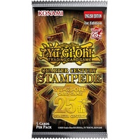 YU-GI-OH! - Quarter Century - Stampede Collection - 5 x card Booster