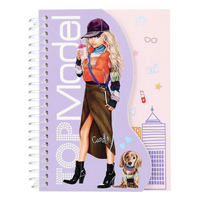 Top Model - Puppy - Spiral Notebook