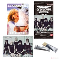 LE SSERAFIM 'CRAZY' Twin Wafer Card (Sold Separately in Blind-Pack)
