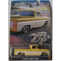 Hot Wheels - Surf's Up - Custom 1962 Chevy PickUp - Silver Series 2025