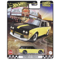 Hot Wheels - Datsun 510 Wagon - Premium Boulevard - Die Cast Car