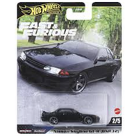 Fast and Furious - Nissan Skyline GT-R - Premium Real Riders - Hot Wheels - 1/64th Scale Die-Cast Vehicle Replica