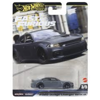 Fast and Furious - 2020 Dodge Charger Hellcat - Premium Real Riders - Hot Wheels - 1/64th Scale Die-Cast Vehicle Replica