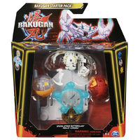 Bakugan Starter - 3 Pack - Special Attacks -  Butterclaw & Pen-G & Spidra