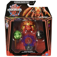 Bakugan Starter - 3 Pack - Special Attacks - Spidra & Dragonoid & Titanium Bruiser