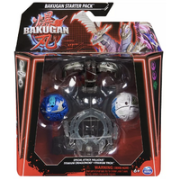 Bakugan Starter - 3 Pack - Special Attacks - Nillious & Dragonoid & Trox