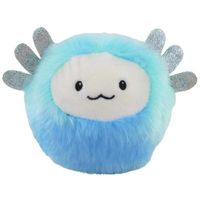 Fuzzy Foam Balls - Blue Axolotl - 4" Slow Rise - Series One