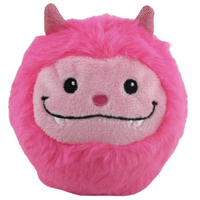 Fuzzy Foam Balls - Pink Yeti - 4" Slow Rise - Series One