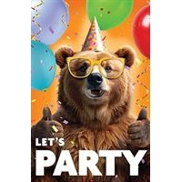 Greeting Cards - Happy Birthday To You - Bear