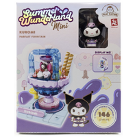 YuMe Blocks - Kuromi Parfait Fountain - Summer Wunderland - Mini Series - Hello Kitty Series