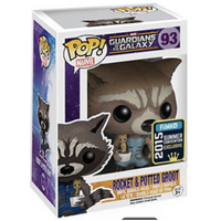 Guardians Of The Galaxy - Rocket & Potted Groot - Pop! Vinyl  Figure - 2015 Convention Pop