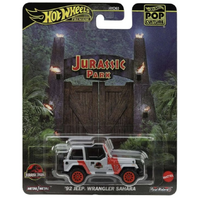 Hot Wheels - Jurassic Park - 1992 Jeep Wrangler Sahara - Premium Pop Culture