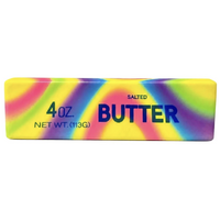 Squishy - Mega - Tie-Dye Butter - 23cm x 4cm x 4cm