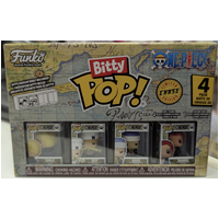 One Piece - Sanji, Zeff, Krieg & Shanks- Bitty Pop! Vinyl Figure - 4-Pack