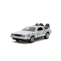 Back To The Future - Delorean (Frosted) - 1:32 Scale Die-Cast Collectible Vehicle