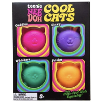 Schylling - Nee-Doh - Cool Cats Teenie (Multi Pack)