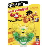 Heroes of Goo-Jit-Zu - Meteor Madness - Goo Slingers - Jagooar + Rock Jaw - 2 Pack