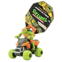 TMNT - Shell Blazers - Pull-Back Quad Bike - Michelangelo