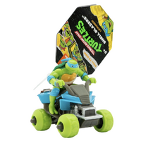 TMNT - Shell Blazers - Pull-Back Quad Bike - Leonardo
